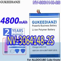 High Capacity GUKEEDIANZI Battery NV-3064148-2S  NV30641482S 4800mAh For ALLDOCUBE Cube Knote5 Knote 5 Tablet PC Batteries