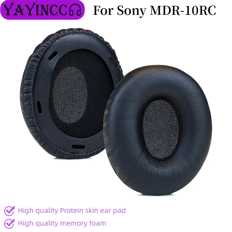 

New Arrivals Earphone Protein skin memory sponge Ear Pads For Sony MDR-10RC Replacement Headphones Earpads Accessories 12.03