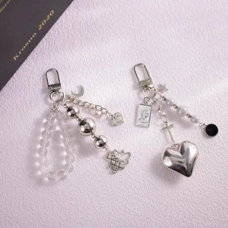 حقيبة يد زينة على شكل قلب / دب ساحرة معلقة لتزيين السيارة للنساء 20CA