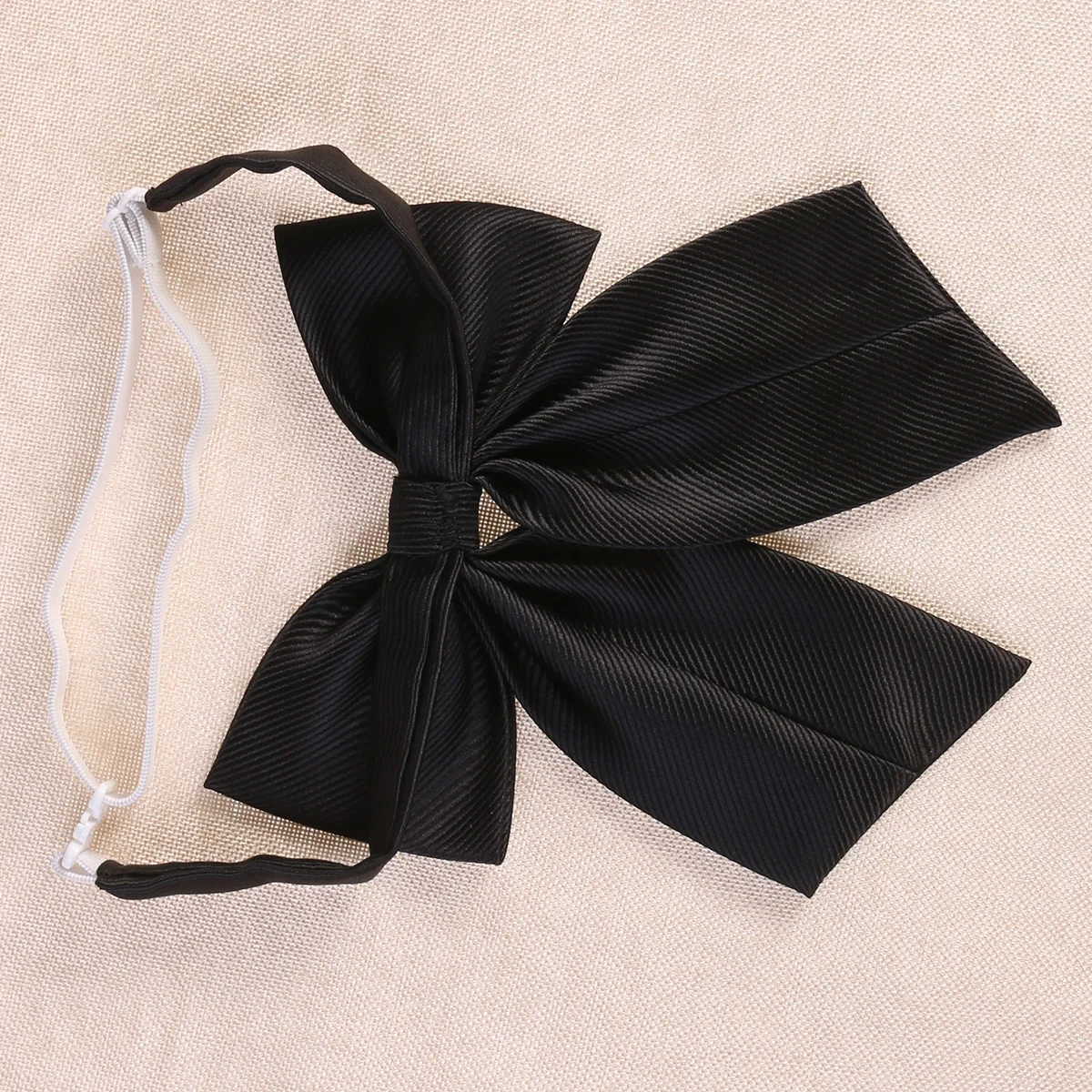 

Bow Tie Handmade Bowknot Oversized Business Men Bowtie Black Pre-tied Fashion Forward