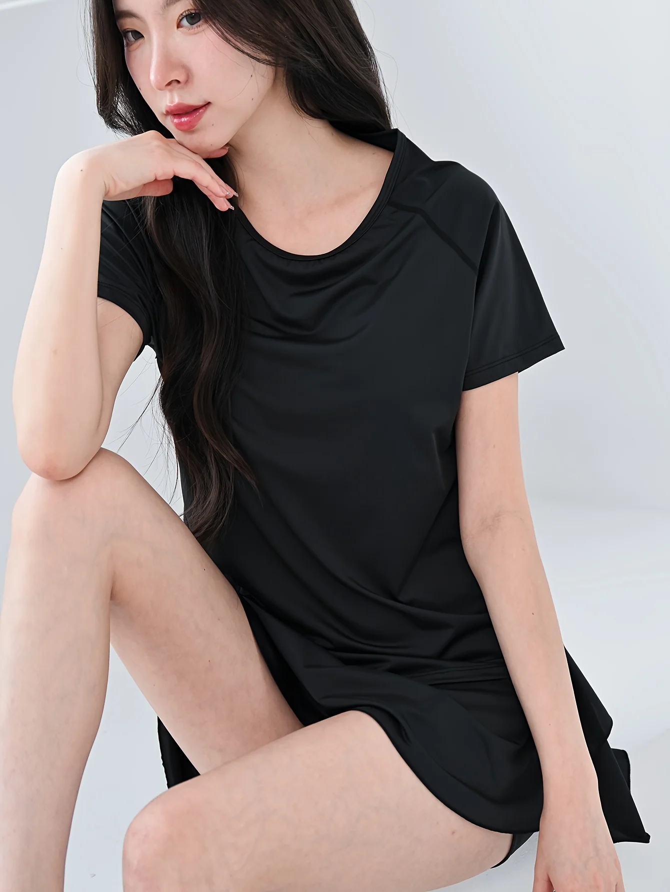 2026 Neues Sommer-Rückennetz-Fitness-Kurzarmshirt für Outdoor-Laufen, Atmungsaktives Schnelltrocknendes Sport-T-Shirt für Damen
