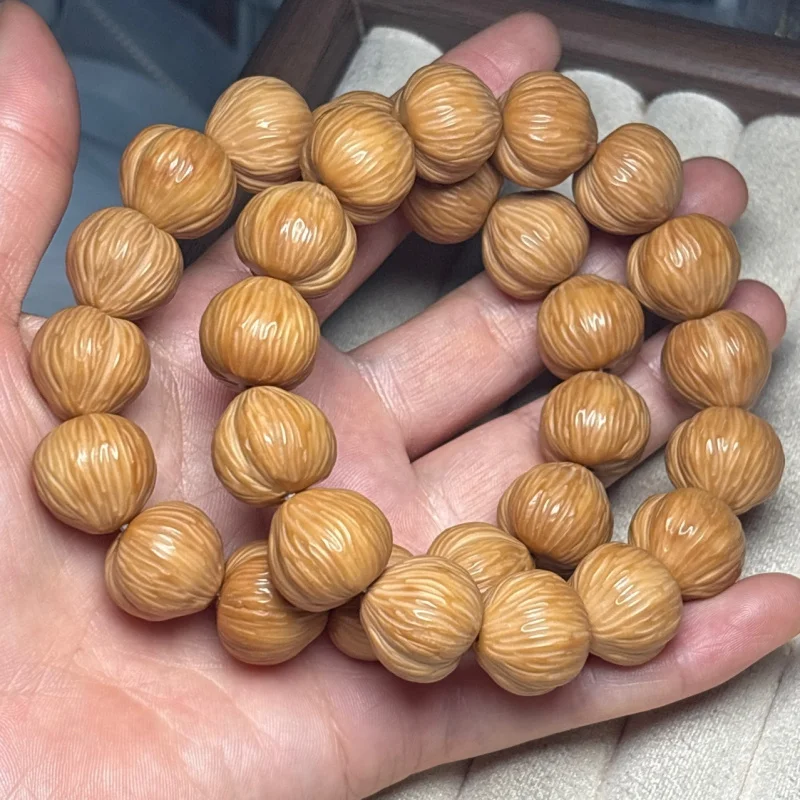 

Браслет-аксессуар Houhou Love Heart с крупными одинарными бусинами в форме сердца, буддийские бусины