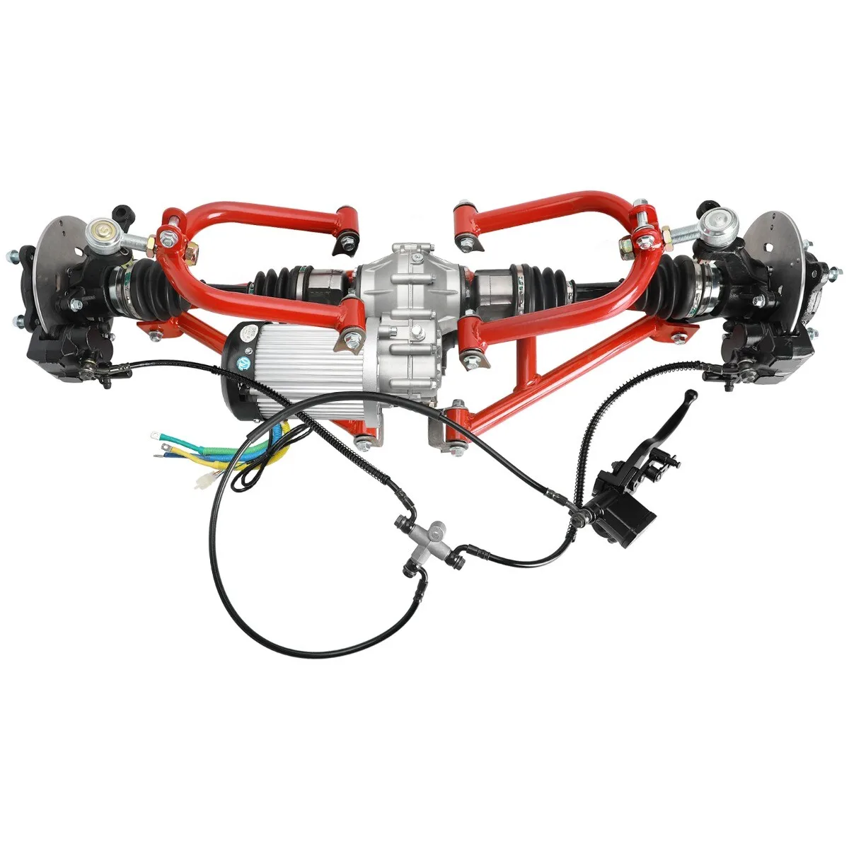 CV Axle,Swing Arm,60V 2500W Differential Motor for ATV Electric Go Kart Quad Buggy