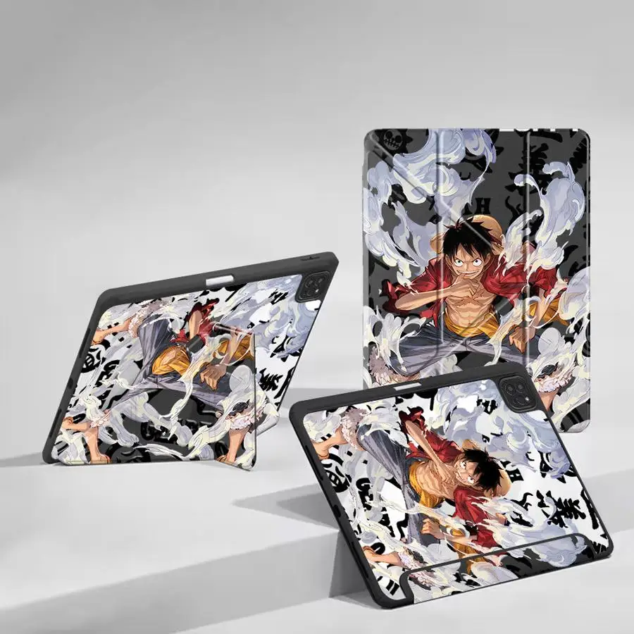 One Piece Holder Cover Tablet Case For iPad Pro 2025 Pro 11 10 9 8 7 th 12.9inch Mini 6 7 Air 4 5 M3 M2 M4 11inch