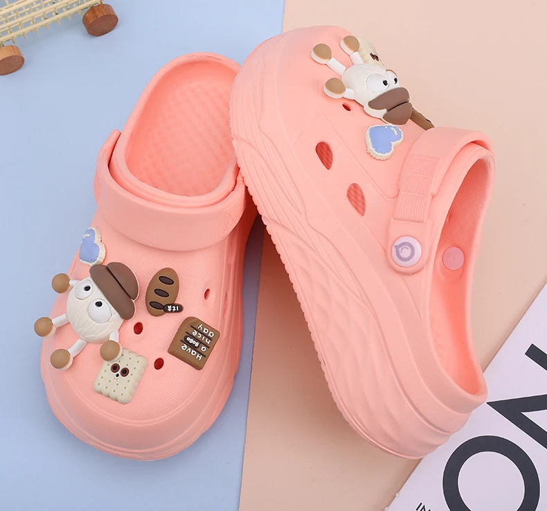 Platform Slippers Summer Women's Sandals 6cm  Ladies Outdoor Clogs Thick Street Beach Slides Girls Flip Flops Garden Shoes