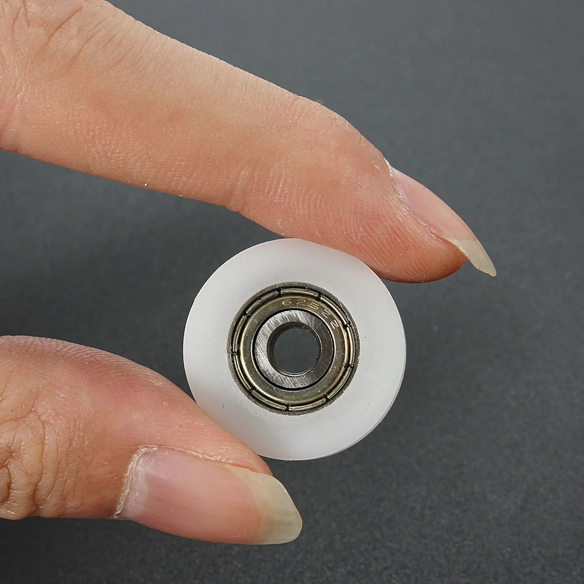 Image of 4 Stück Radrolle U-Nut Nylon Runde Riemenscheibe Kugellager für Türfenster Duschrollen Schublade