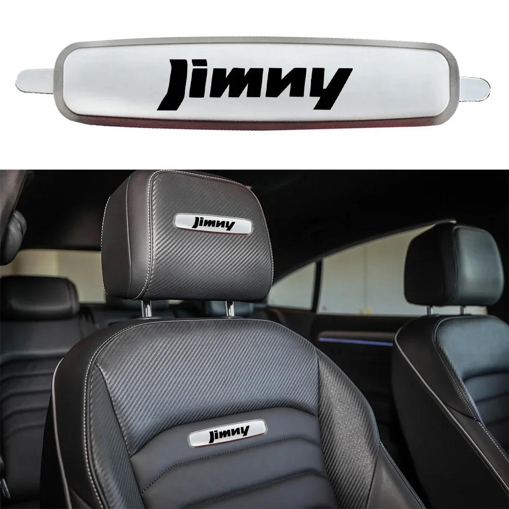 Car Styling Car Seat sticker Headrests Badge Stickers For Suzuki JIMNY Rhino JB31 JB33 JB43 JB23 JIMNY JB64 JB74 Car Accessories