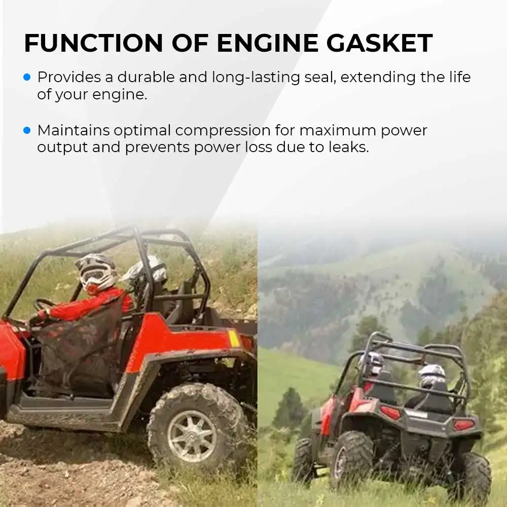 1 مجموعة ATV محرك مجموعات ربط السيراميك الارضي العلوي والسفلي نهاية دراجة نارية ملحق ل بولاريس رينجر 800 4x4/6x6 2011-2017 رينجر 800 طاقم/متوسط الحجم