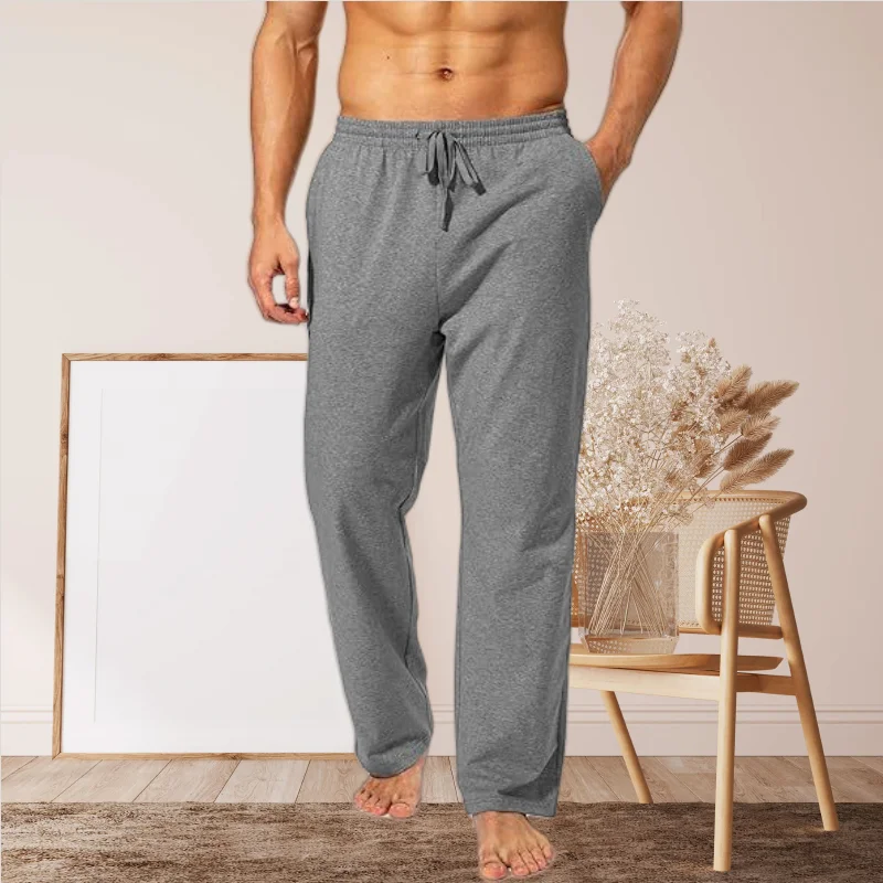 Pantaloni sportivi da uomo Pantaloni da corsa da palestra da basket da uomo Pantaloni casual larghi e traspiranti ad asciugatura rapida Pantaloni dritti da jogging da uomo
