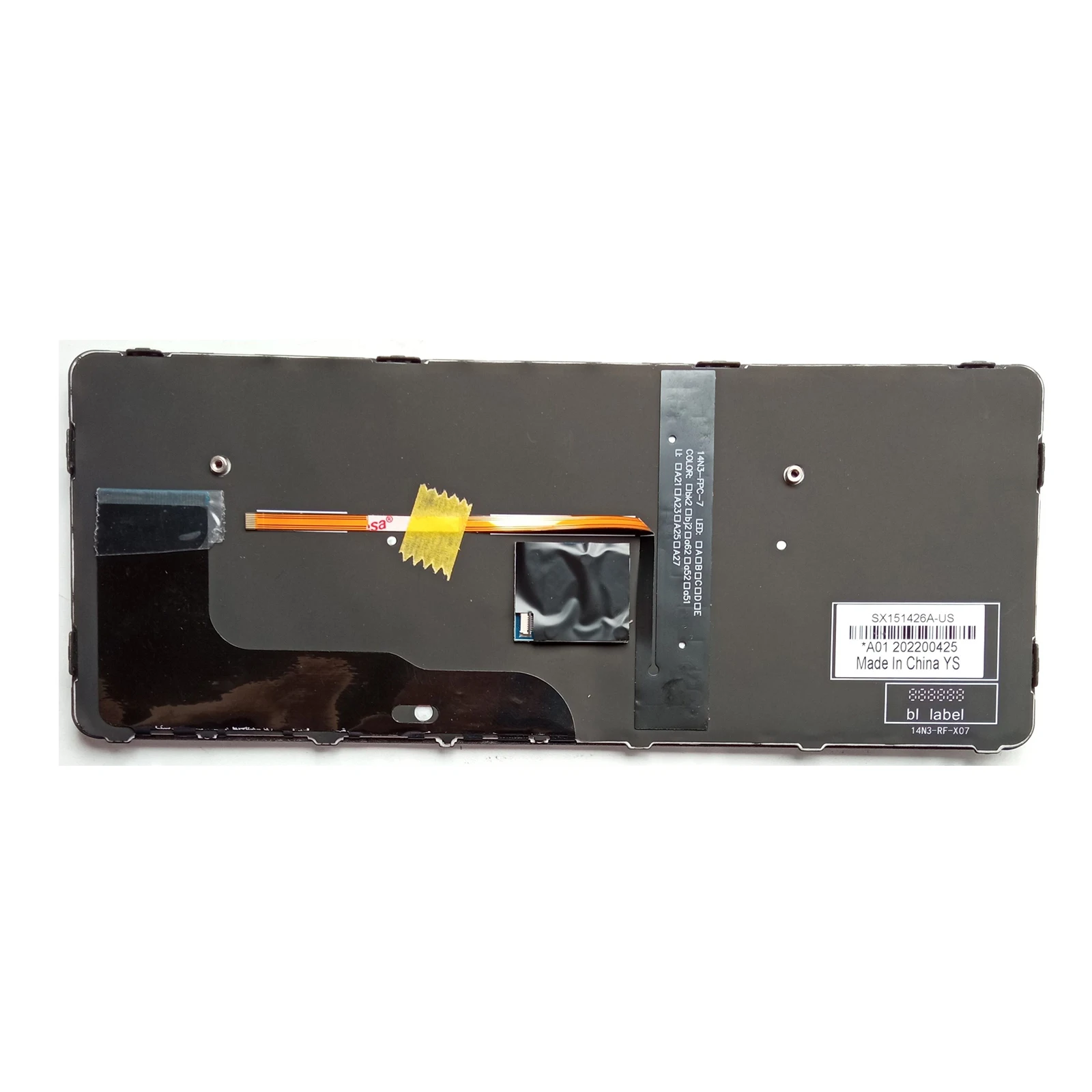 Imagem -03 - Teclado Portátil dos Eua para hp Elitebook Novo 820 g3 820 g4 725 g3 725 g4