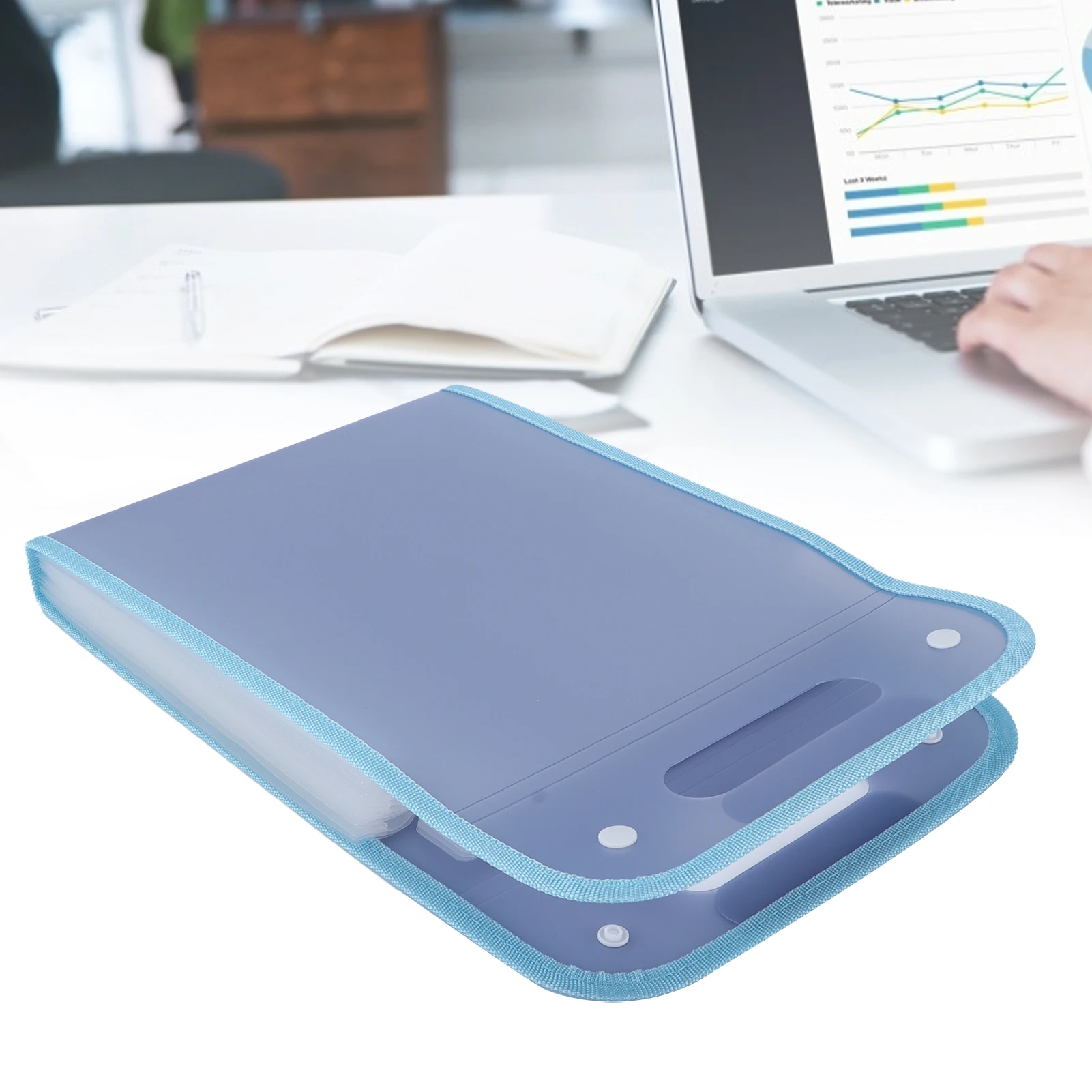 

【Розпродаж】Папка, 13-слойная, легкая в хранении, водонепроницаемая, необрастающая, для организации файлов, папка-аккордеон