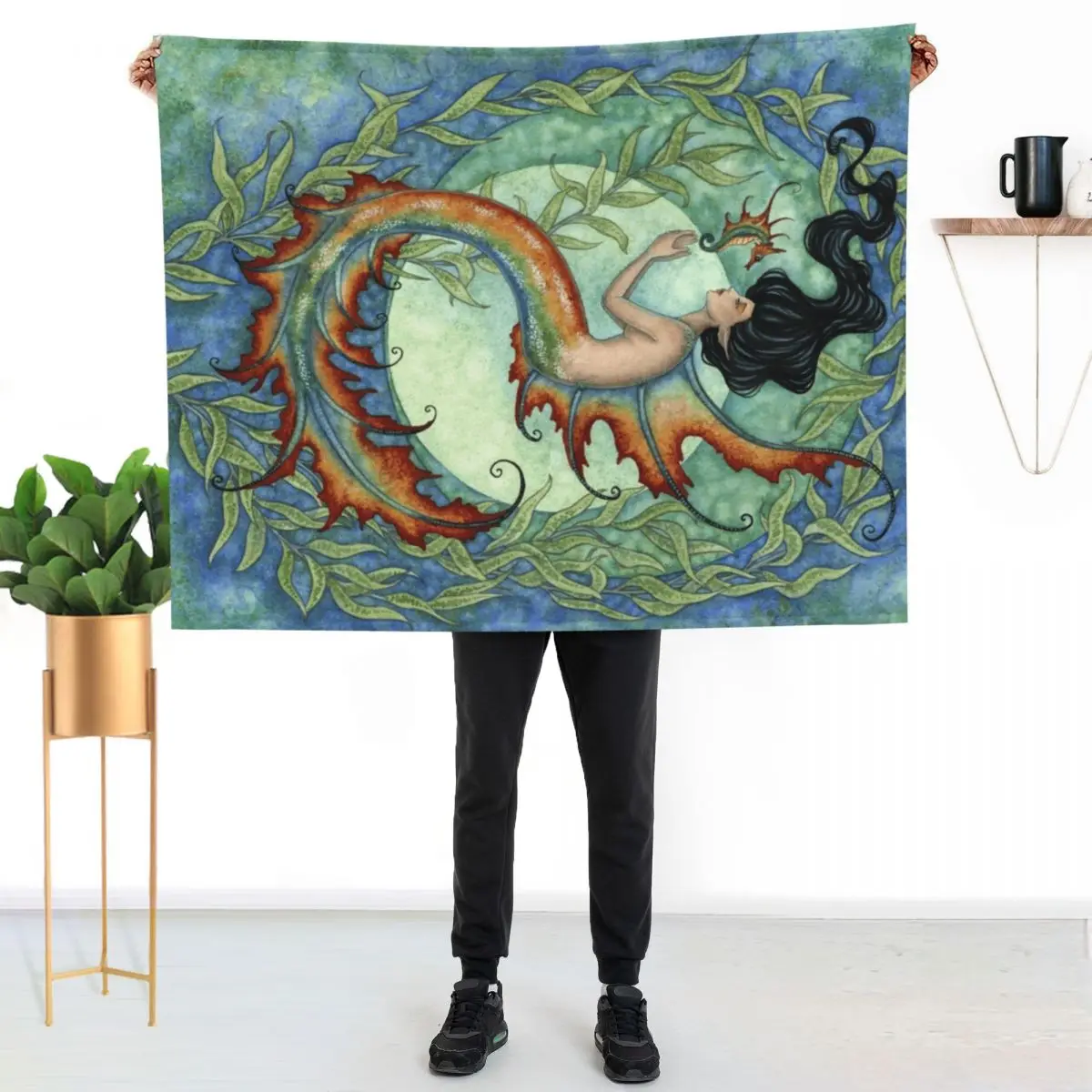 Exotic Throw Blanket Stylish Warm Blanket for Living Room Bedroom