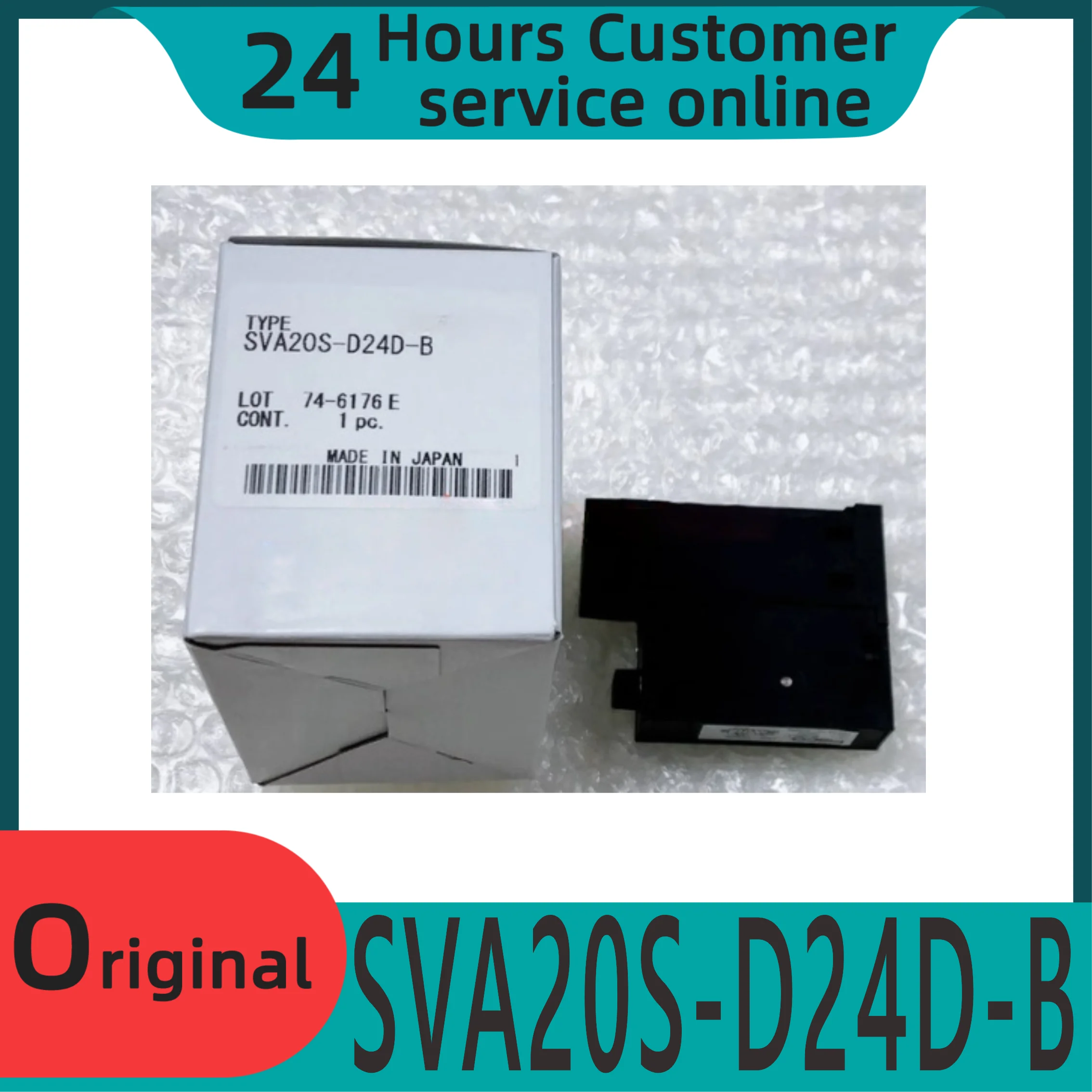 

Brand new original solenoid valve SVA20S-D24D-B