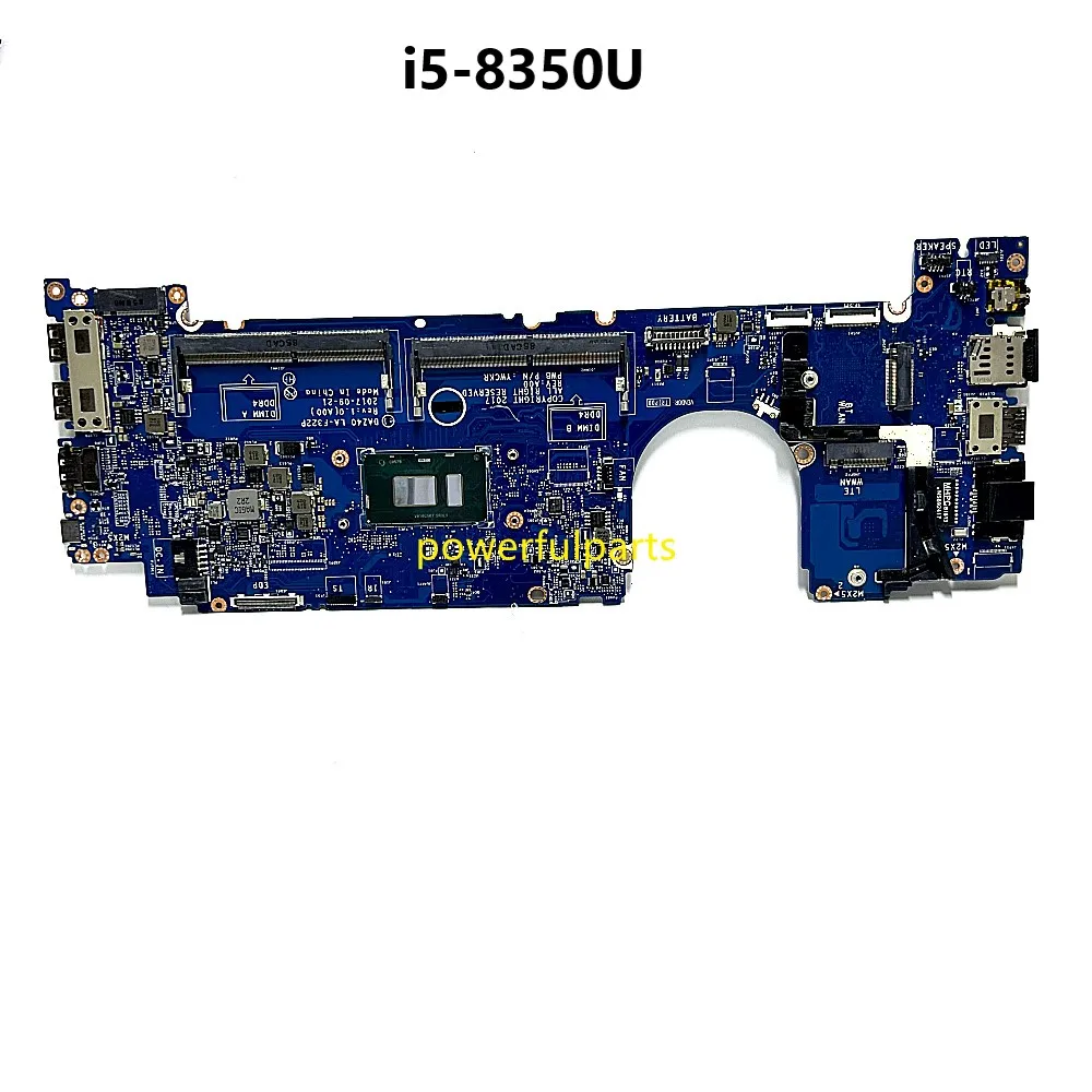 

0MP4DV CN-0MP4DV For Dell Latitude 7490 Motherboard DAZ40 LA-F322P i5-8350u Cpu Tested ok And Working Good