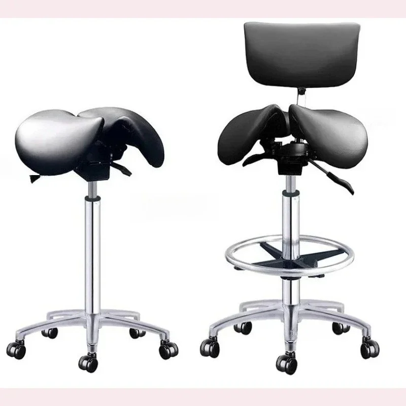 Dental Doctor Barber Chair Medical Hospital Chair Lifting Rotating Genuine Leather Hair Chair Shaving Hairdressing Stuff Sedia