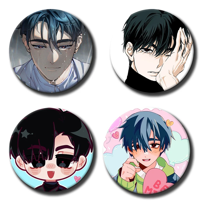 Pop Anime Cartoon Character IVAN Badges Creative and Interesting Badges Can Be Given As Gifts for Children and Friends To Wear