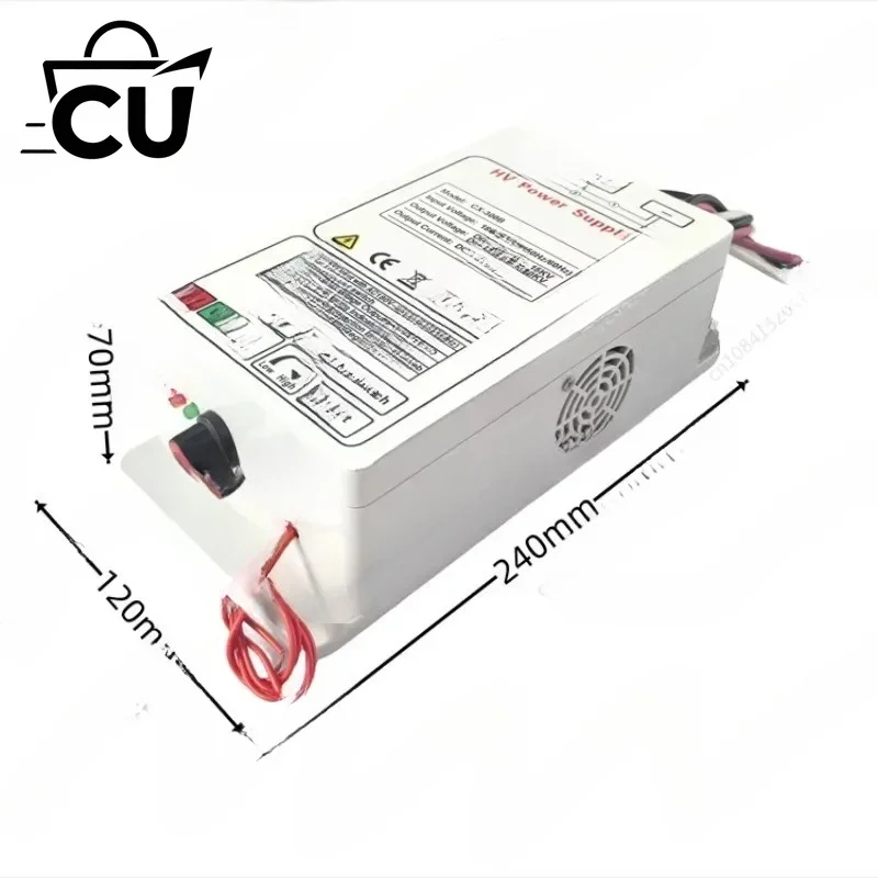Air Purification Electrostatic Ionization Spraying Power Supply 3KV-30KV Dual Output CX-300B Cleaner