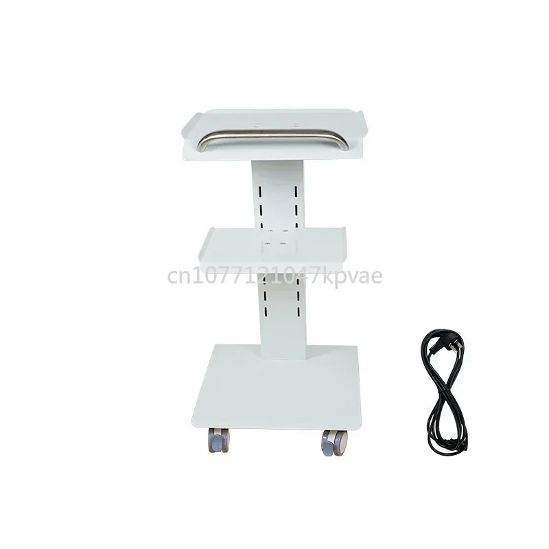 Cart With Silent Universal Wheels And Socket For Dental Clinic Medical Trolley Mobile Shelf Table Dental Unit Portable