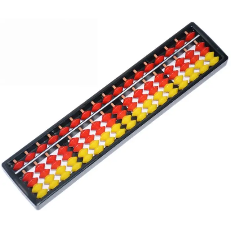 Standard 17 Rod Abacus Soroban Educational Math Calculator Toy Portable Counting Tool for Kids Mental Math Training Home Use