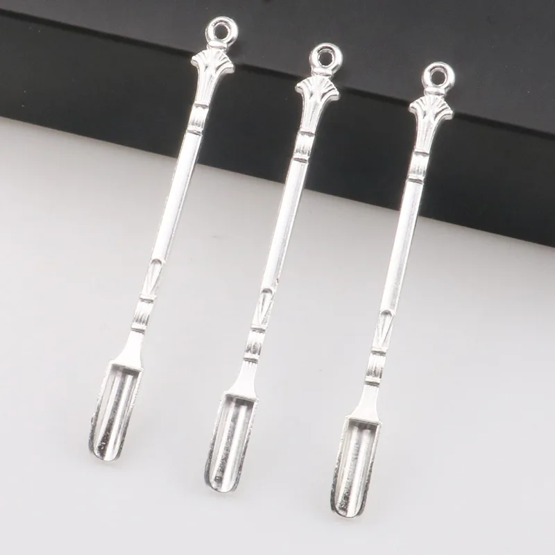3pcs Tiny Spoon for Powder Tobacco Herb Medicine Measure Metal Spoon Mini Shovel Smoke Accessories