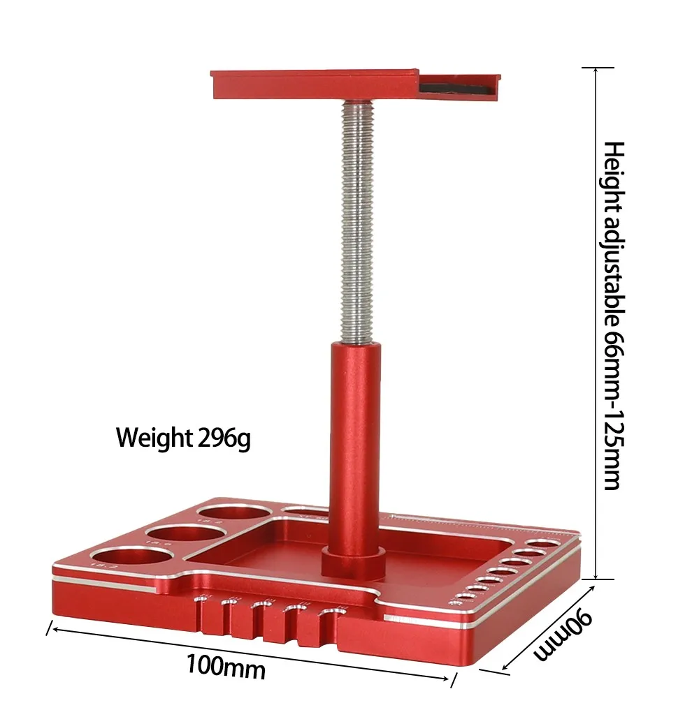 

Model Work Stand Repair Station Assembly Platform Adjust Rack Display Stand Accessories For 1/18 1/24 Trx4m Scx24 Fcx24 Rc Car