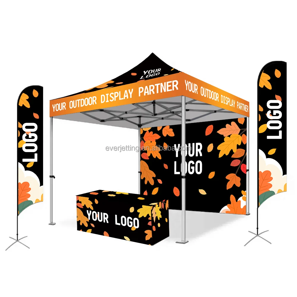 

Custom Printed Heavy Duty Waterproof Outdoor Canopy Tent 10*10ft 10*15ft 10*20ft Foldable Marquee Automotive Trade Shows Parties