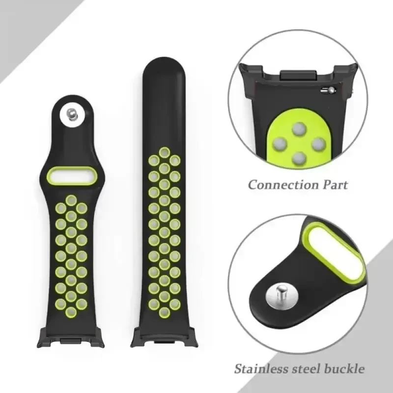 Bracelets de Sport pour Samsung Galaxy Watch 8, bracelet de montre classique réglable en Silicone pour Galaxy Watch 8, 40mm/44mm, accessoires