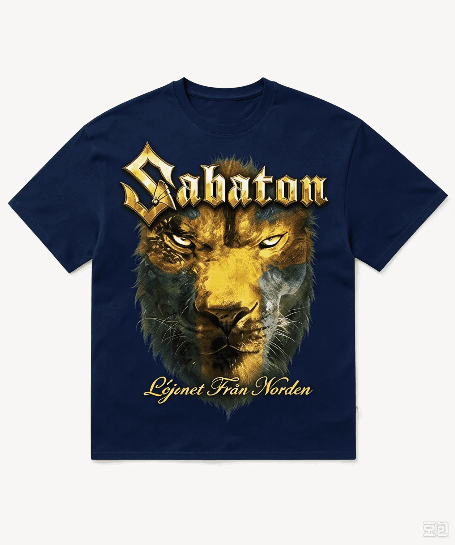 Sabaton Summer New Cotton Retro Unisex Casual Fashion T-shirt High Street Oversized Unisex Trendy Vintage Loose Breathable soft