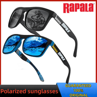 Rapala Fashion Square Polarized Sunglasses Men Women Driving Fishing Luxury Brand Designer Sun Glasses Driver's Eyewear UV400