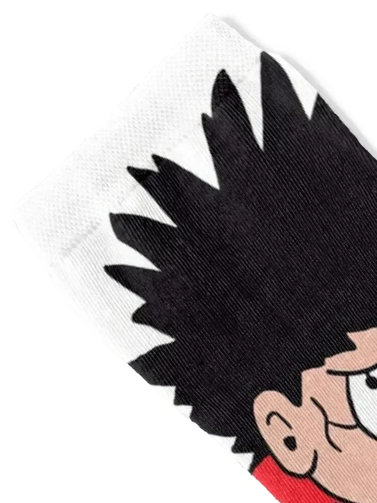 Here's Trouble with Dennis The Menace Socks professional running Toe sports Stockings Rugby Socks For Girls Men's