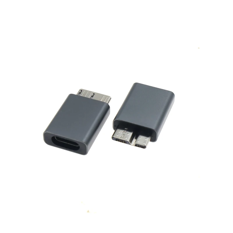 USB Adapter Type-C Female To Micro B USB3.0 Male Connector For Galaxy S5 Note 3 Seagate WD Toshiba External Hard Drive Camera