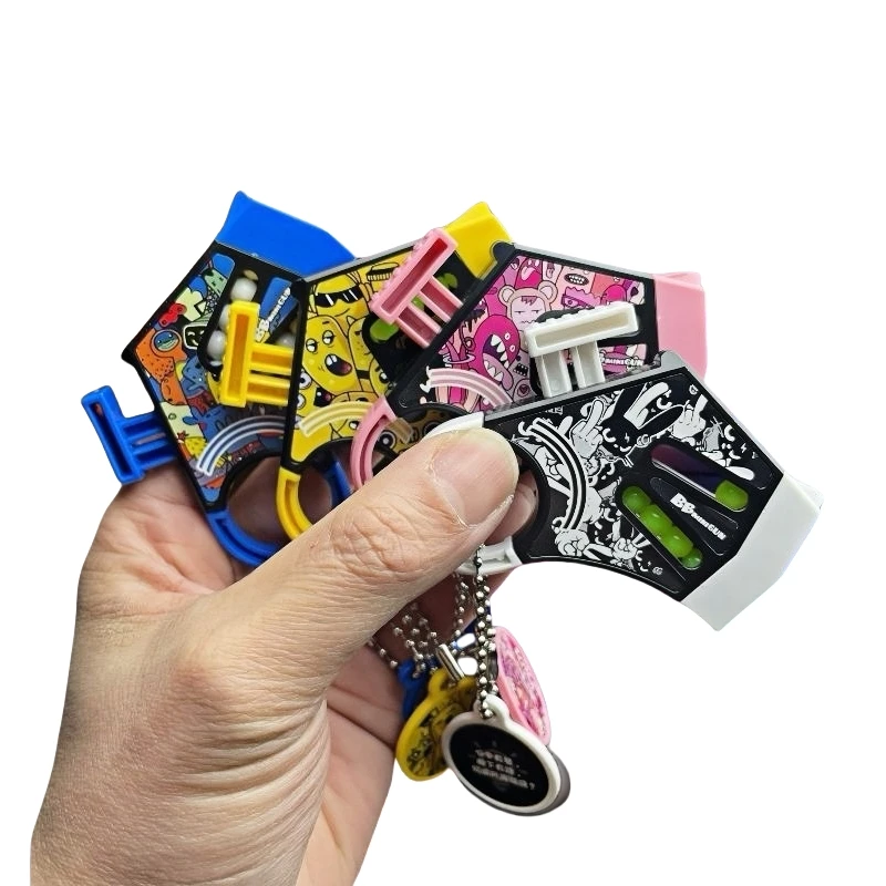 

Забавная пушка для пальцев, игрушка «сделай сам», сборка, подвеска для снижения стресса, крутая детская пушка для стрельбы, подарки на день рождения, праздник