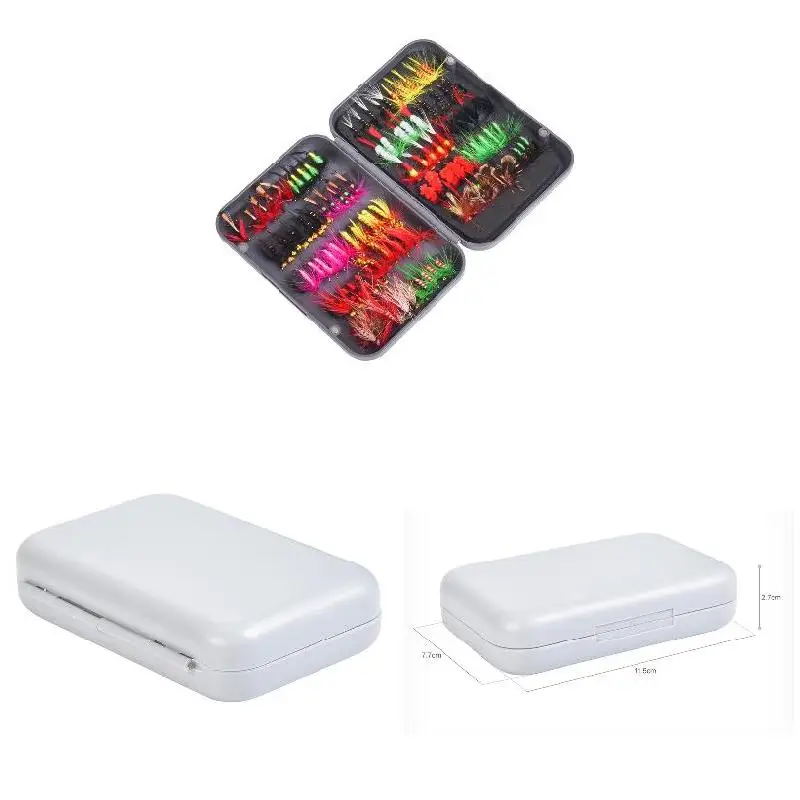 

Набор разноцветных крючков в коробке, крючок для ловли карпа прочные крючки с бородкой для Глубоководной Рыбалки