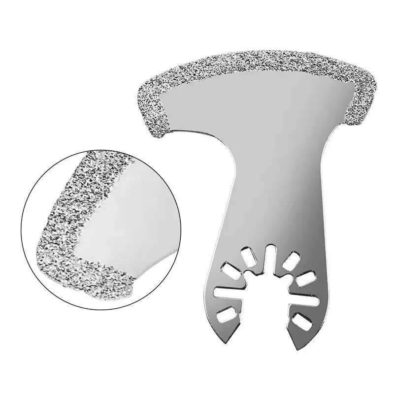 Horseshoe‑Shaped Diamond Sand Saw Blade, Multi‑Purpose Oscillating Multi‑Tool Cutting Blade for Trimming & Renovation Work