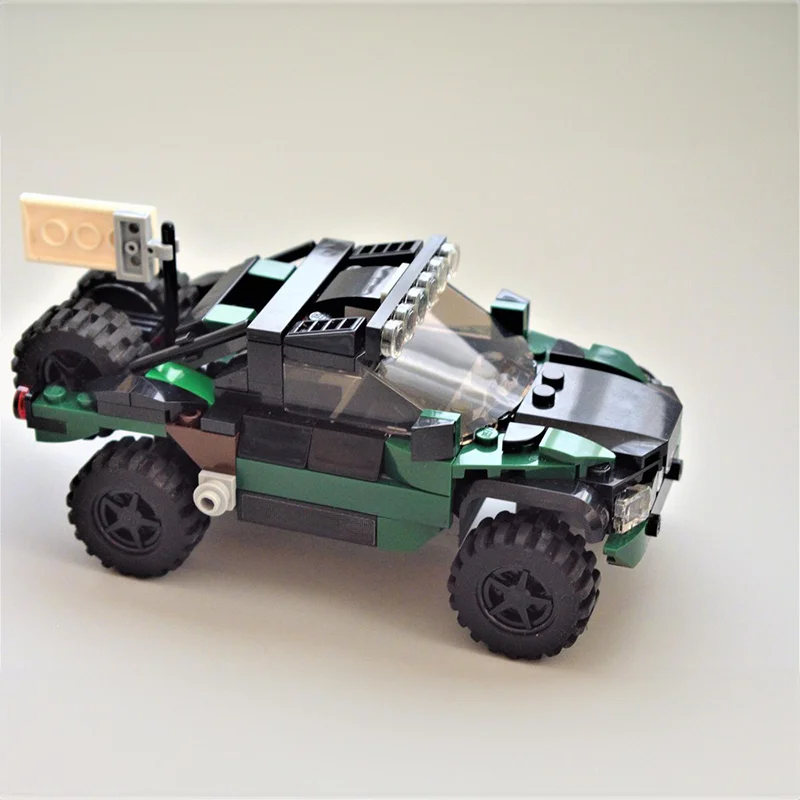 214 pièces MOC trophée camion ville Champions modèle blocs de construction Architecture assembler jouets créatifs enfants cadeaux de noël anniversaire