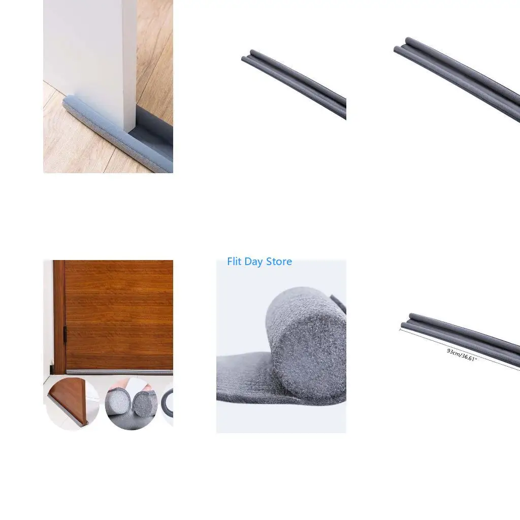 F92C Soundproof Flexible Door Bottom Sealing Strip Dustproof Weatherstrip Guard Stop