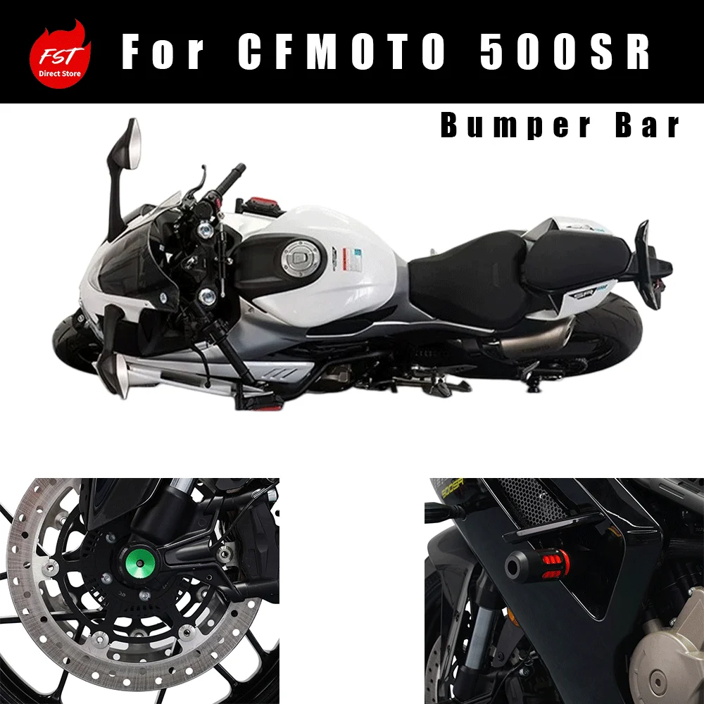 Spring‑Loaded Frame Slider, Swingarm Protector Mod Accessories Fit for CFMOTO 450MT Motorcycle