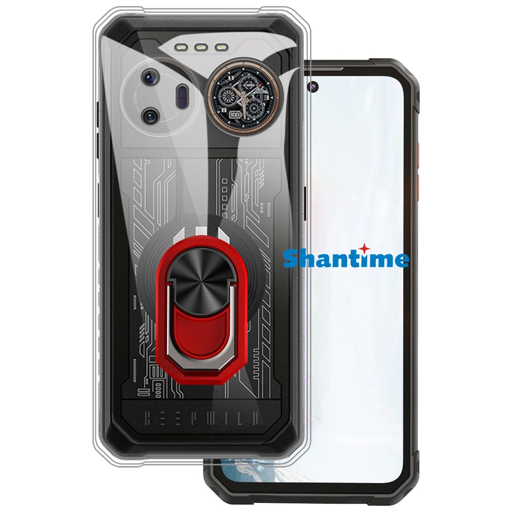 Luxury Shockproof Ring Holder For IIIF150 B2 Ultra Case Soft Silicone TPU Protective Holder Cover