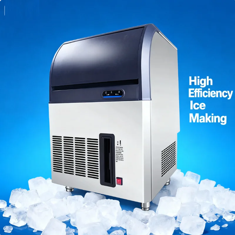 Commercial Ice Maker Machine High Production Crescent Ice Making Machine Ice Bucket Capacity 16kg