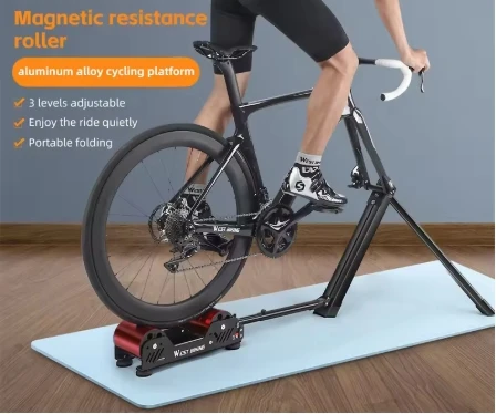 

Magnetic Resistance Roller Cycling Platform Noise Reduction Indoor Bicycle Exercise Folding MTB Road Bike Training