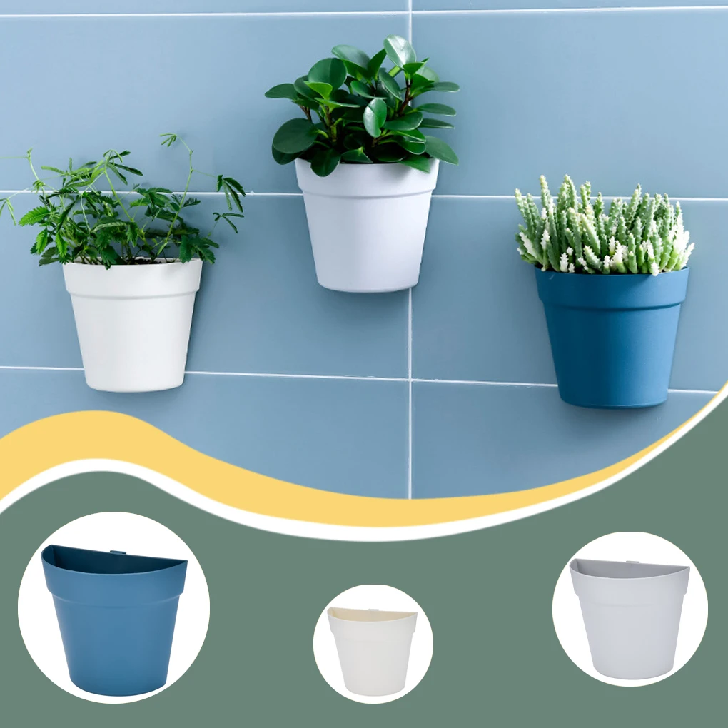 ตกแต่งในร่มกลางแจ้งกระถางต้นไม้แขวนผนังสำหรับสวน