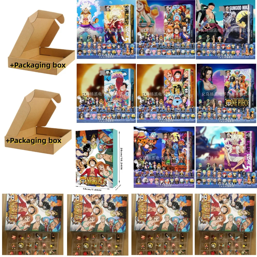 

Новый аниме 2025, цельный рождественский адвент-календарь, бикини, календарь на Рождество, модная слепая коробка, игрушки, коллекционные фигурки