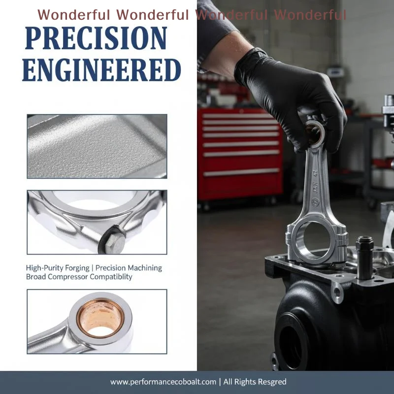 

Шатунный узел (шатун) для холодильных компрессоров 6FE, 6GE, 6HE, 6JE, 4FE, 4GE, 4HE, 4JE: надежная сборка для ремонта морозильных камер и чиллеров