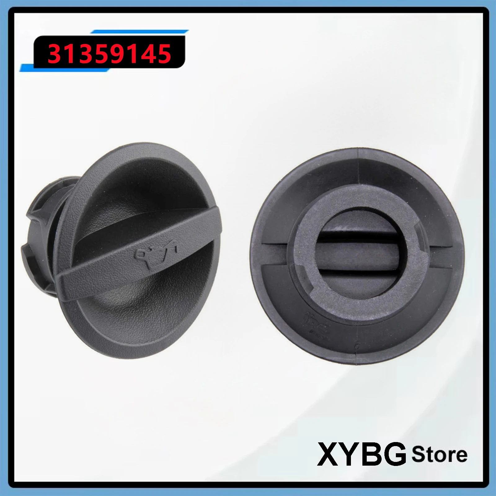 

2/5Pcs For Volvo XC60 XC90 S90 S90L Car Engine Oil Filler Cap Cover 31359145 31410119