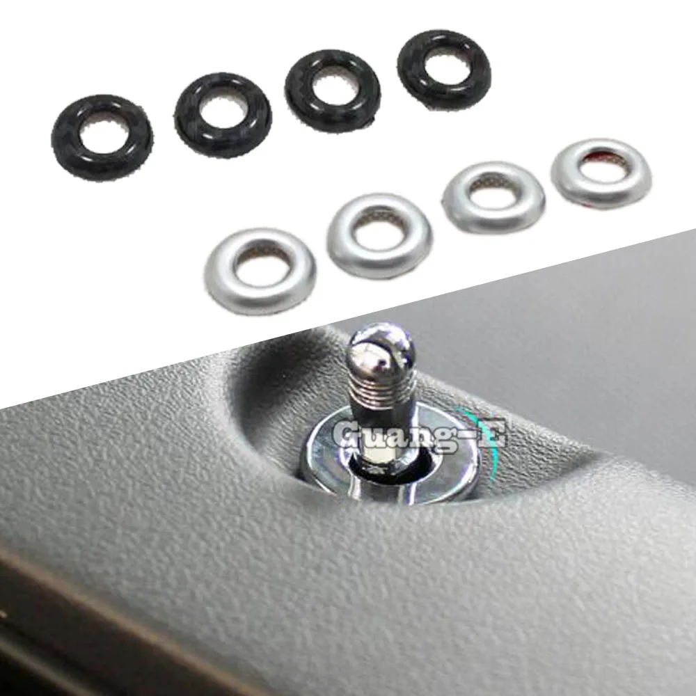 Car Anti Rust Water Proof Door Lock Key Keys Screw Cap Protect Buckle For Jeep Grand Cherokee 2014 2015 2016 2017 2018 2019 2020