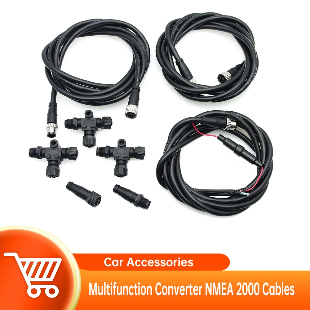 

Адаптеры NMEA2000, разъем сопротивления клеммы, адаптер, многофункциональный преобразователь, мужские/женские терминаторные кабели для автомобиля, лодки