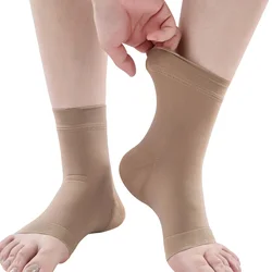 XZ-Chaussettes de rinçage à compression médicale pour hommes et femmes, nylon anti-entorse, course en plein air, protection des instituts de fasciite, 2 pièces par paire