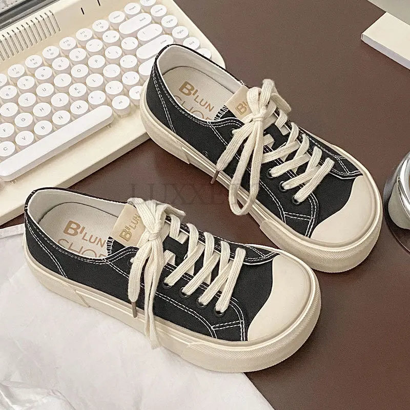 Women\'s Canvas Shoes Comfortable Versatile Korean Style New Fashion Spring and Summer Girls Sneakers Ins Casual Women Shoes