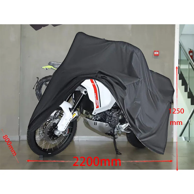 For Ducati Desert X motorcycle cover Full car Sun protection dust no ear thickened Oxford cloth rain cover Motorcycle