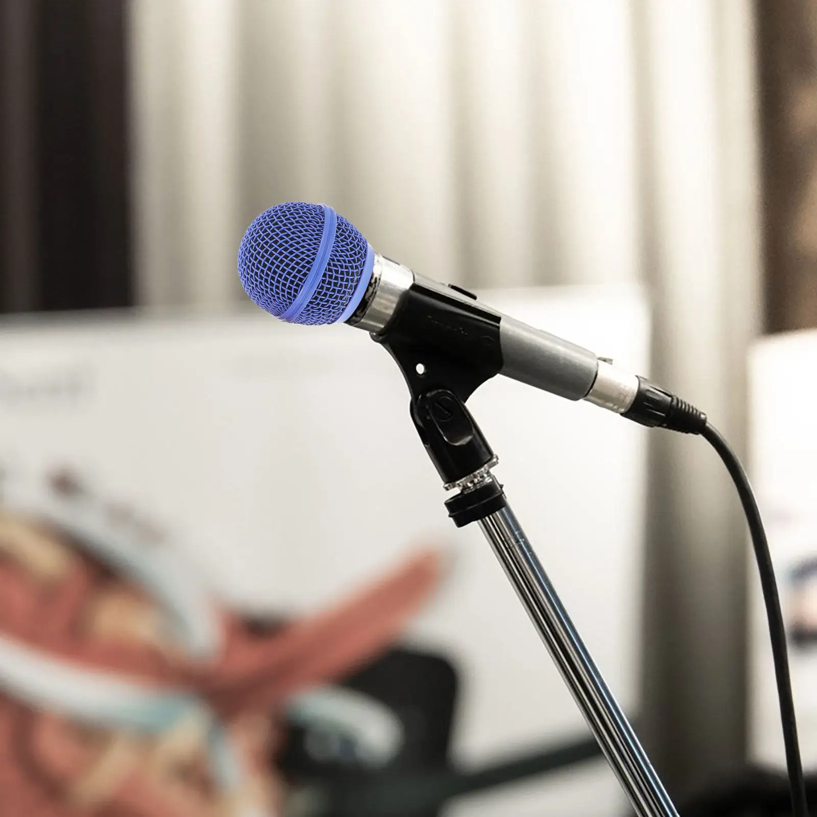 4 Pcs Head Mic Mesh…